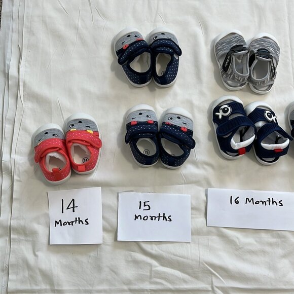 Baby’s boot and sandals NWOT 9 pairs. - Picture 2 of 9